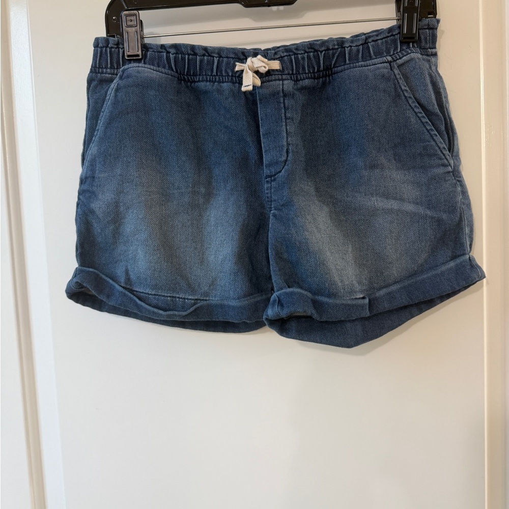 Gap kids  stretchy Blue Casual cuffed denim color Shorts